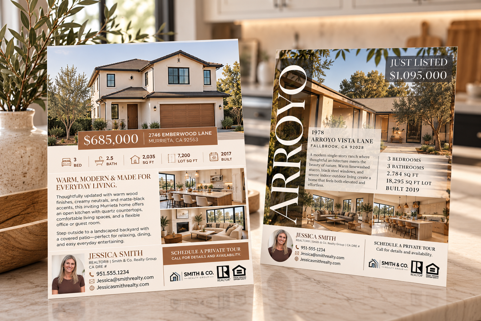Listing Material — Listing flyer example